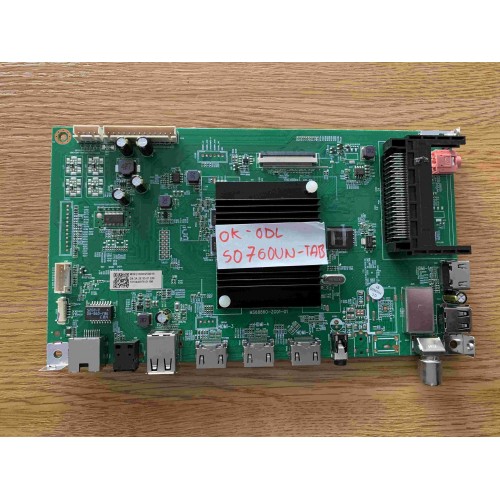 MAINBOARD OK. ODL 50760UN-TAB MS68860-ZC01-01