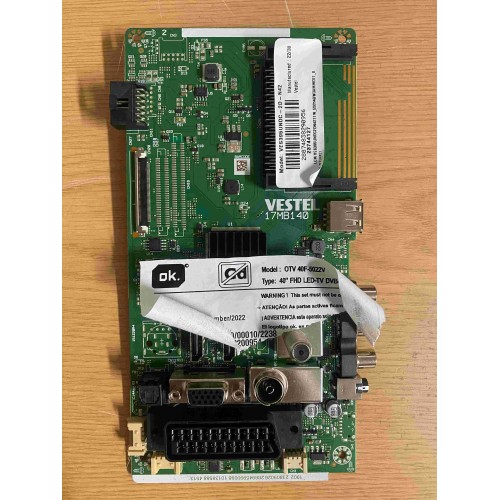 MAINBOARD OK. OTV 40F-5022V 17MB140 PANEL VES395UNDC-2D-N42