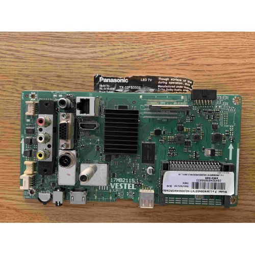 MAINBOARD PANASONIC TX-32FS350E 17MB211S PANEL VES315WNDS-2D-N22