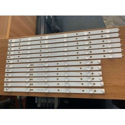 KIT BARRA LED PHILIPS 49PFS4131-12 EVTLBM490P0501-BF-2 EVTLBM490P0601-BG-1