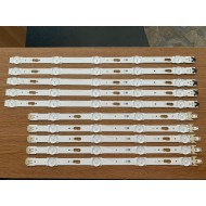 KIT BARRA LED SAMSUNG UE40KU6000KXXC S 5U75 40 FL R05 BN96-34791A BN96-34792A