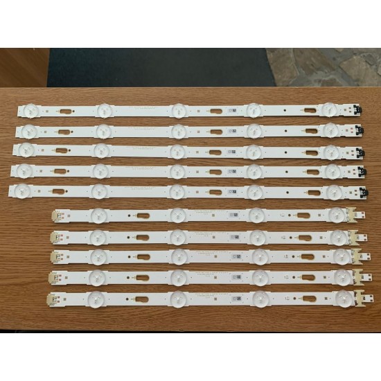 KIT BARRA LED SAMSUNG UE40MU6125KXXC S 5U75 40 FL R05 BN96-34791A BN96-34792A