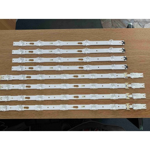 KIT BARRA LED SAMSUNG UE43MU6125KXXC S KU6K 43 FL30 R5 BN96-41220A BN96-41221A 