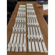 KIT BARRA LED SAMSUNG UE65TU7175U SVC650AG6 BN96-50313A BN96-50314A