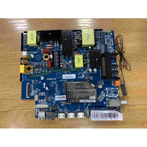 MAINBOARD SCHNEIDER LED49-SCU712H CV538H-Q50 PANEL G490ND4N04-10