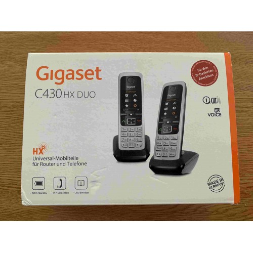 TELEFONO INALABRICO GIGASET C430 HX DUO