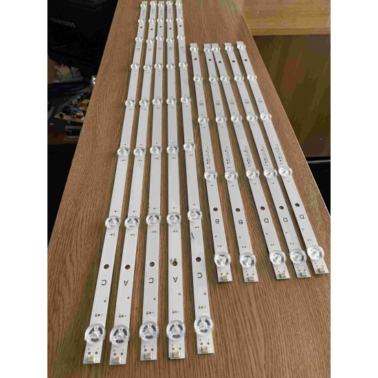 KIT BARRA LED TELEFUNKEN TFA65472UHD JL.D65051330-078FS-M V01 KIT BARRA LED TELEFUNKEN TFA65472UHD JL.D65051330-078FS-M V01