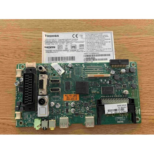 MAINBOARD TOSHIBA 32W1334DG 17MB95S-1 PANEL VES315WNDL-01