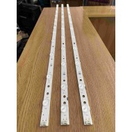 KIT BARRA LED TOSHIBA 50UL3B63DG JL.D500C1330-078KS-M V01 A-B TYPE