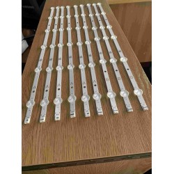 KIT BARRA LED TOSHIBA 55V5863DG SVV550AQ0 REV02 A B