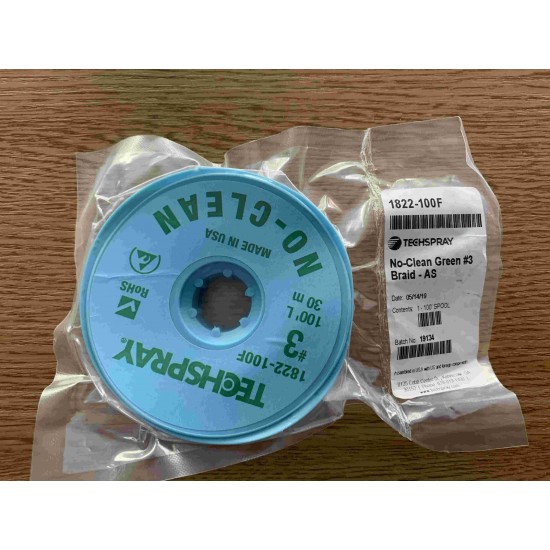 MALLA DESOLDAR TECHSPRAY 1822-100F 30 METROS MALLA DESOLDAR TECHSPRAY 1822-100F 30 METROS
